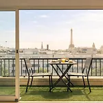 Champs Elysees - Prestige With Balcony Ac And View For 3 * パリ