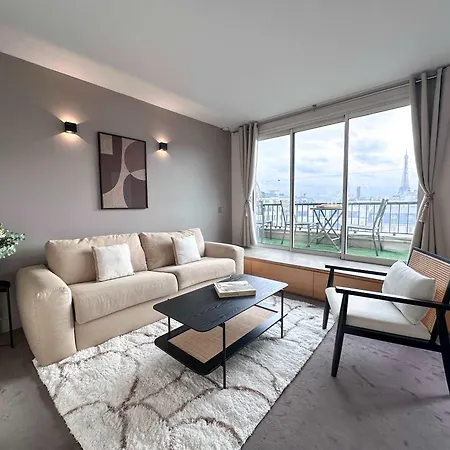Apartment Champs - Elysees View With Balcony - Ac For 3 *