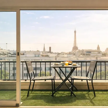 Champs Elysees - Prestige With Balcony Ac And View For 3 * Paris