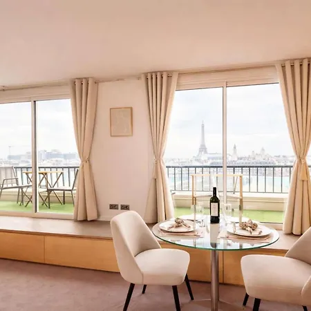 Apartamento Champs Elysees - Prestige With Balcony Ac And View For 3 *