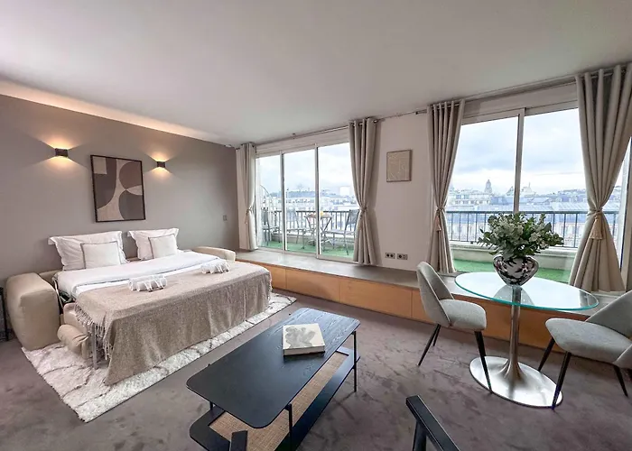 Διαμέρισμα Champs Elysees - Prestige With Balcony Ac And View For 3 *