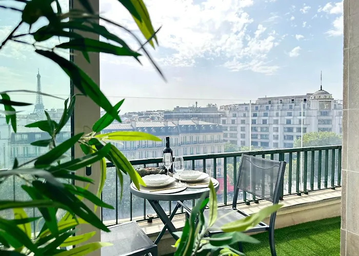 Champs Elysees - Prestige With Balcony Ac And View For 3 Διαμέρισμα Παρίσι